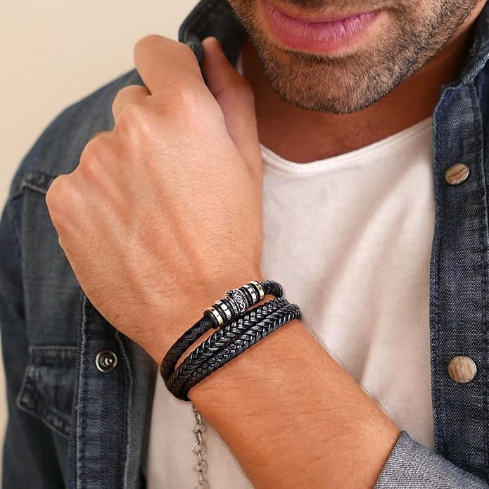"To My Grandson" I Love You Bracelet